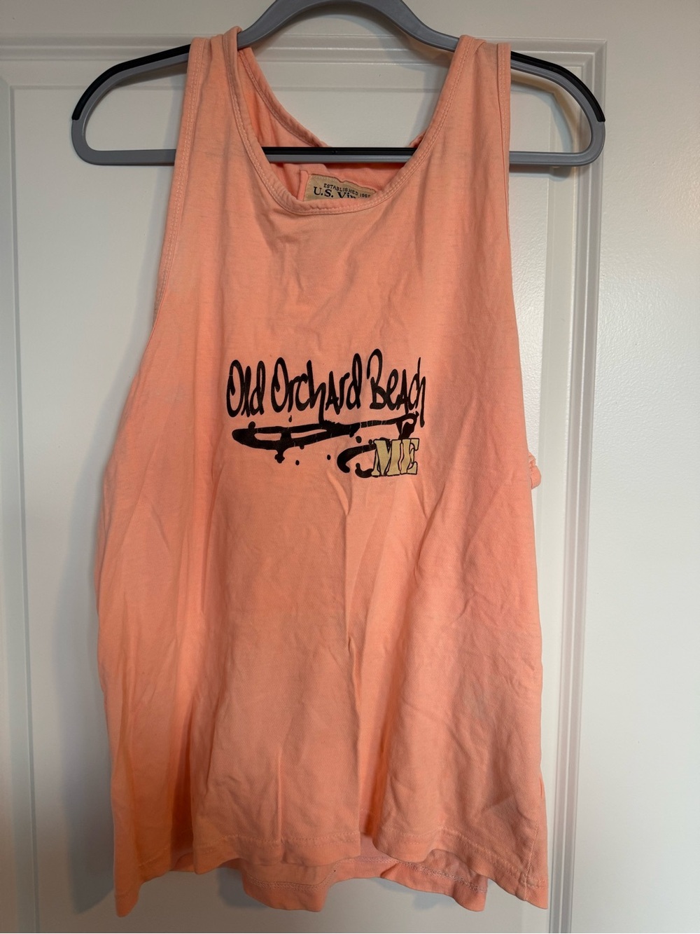 US Vintage Old Orchard Beach Graphic Tank Top